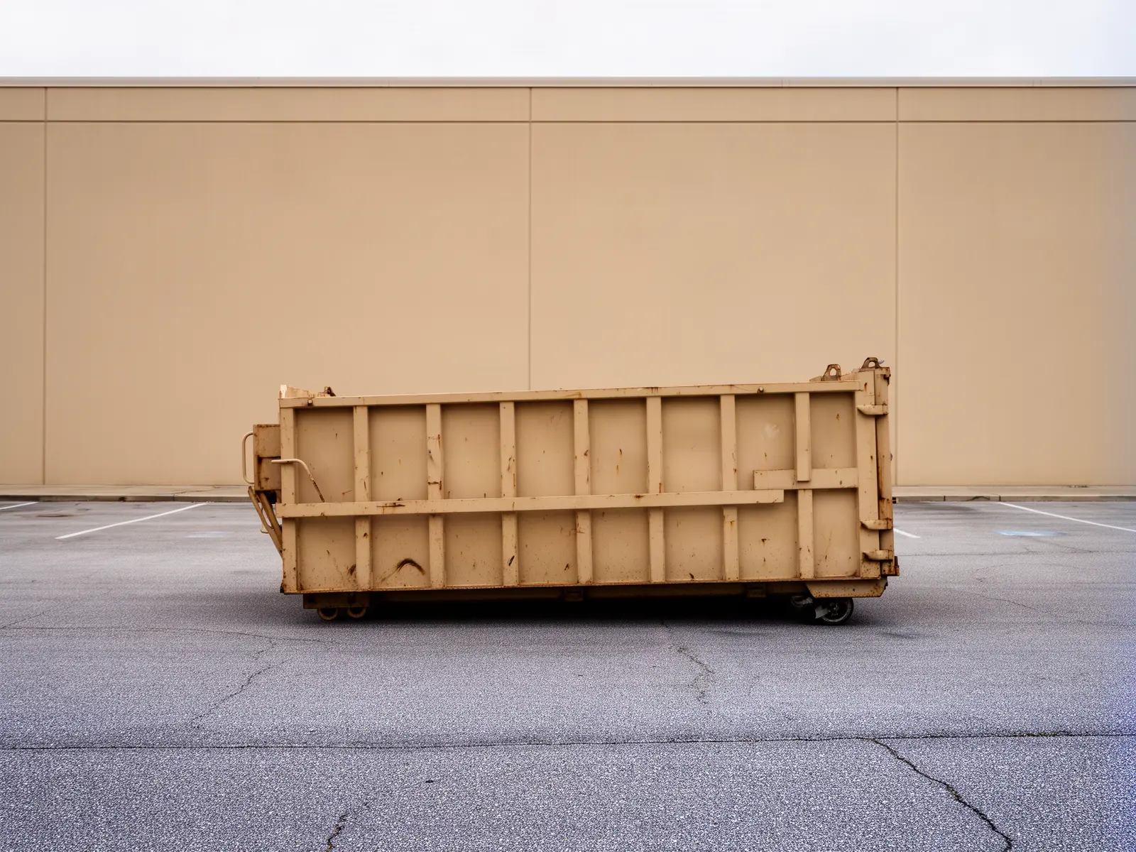 Roll-off dumpster from Erie Hard Hat Dumpster Rental in Erie, PA